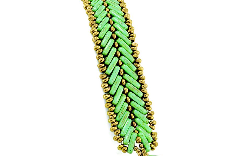Cypress Leaf Bracelet by Jacqui Higgins