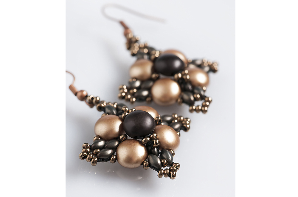 Candy bead earrings