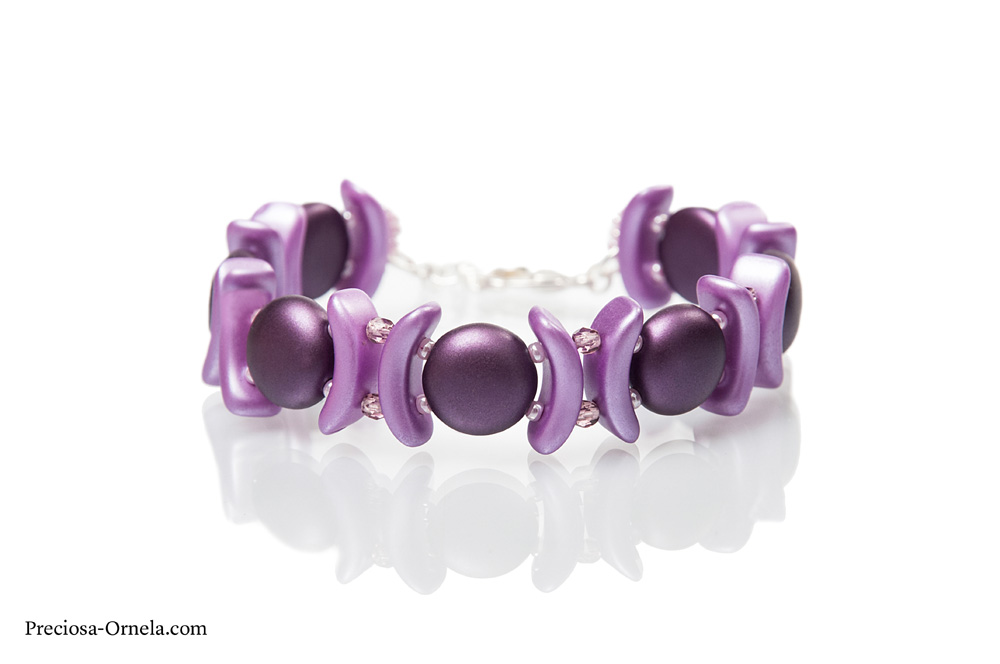 New 2-hole beads from Preciosa Ornela