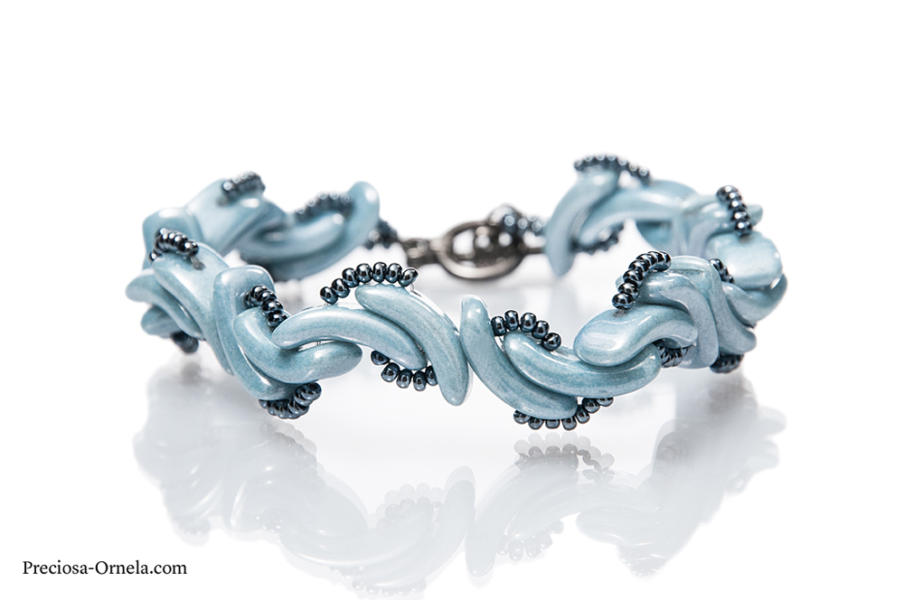 New 2-hole beads from Preciosa Ornela