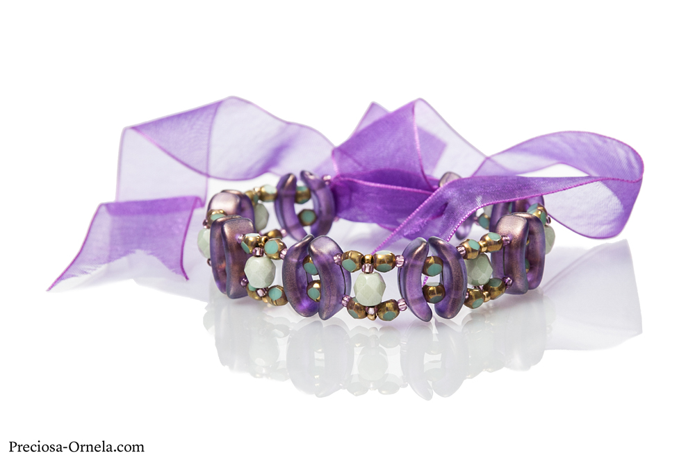 New 2-hole beads from Preciosa Ornela