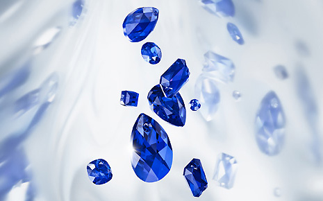 Majestic Blue - Swarovski Innovations Spring/Summer 2019