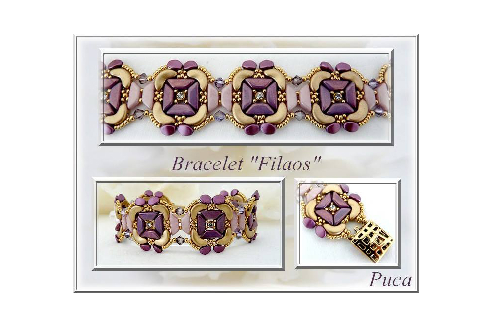 Filaos Bracelet with Arcos and Tinos par Puca
