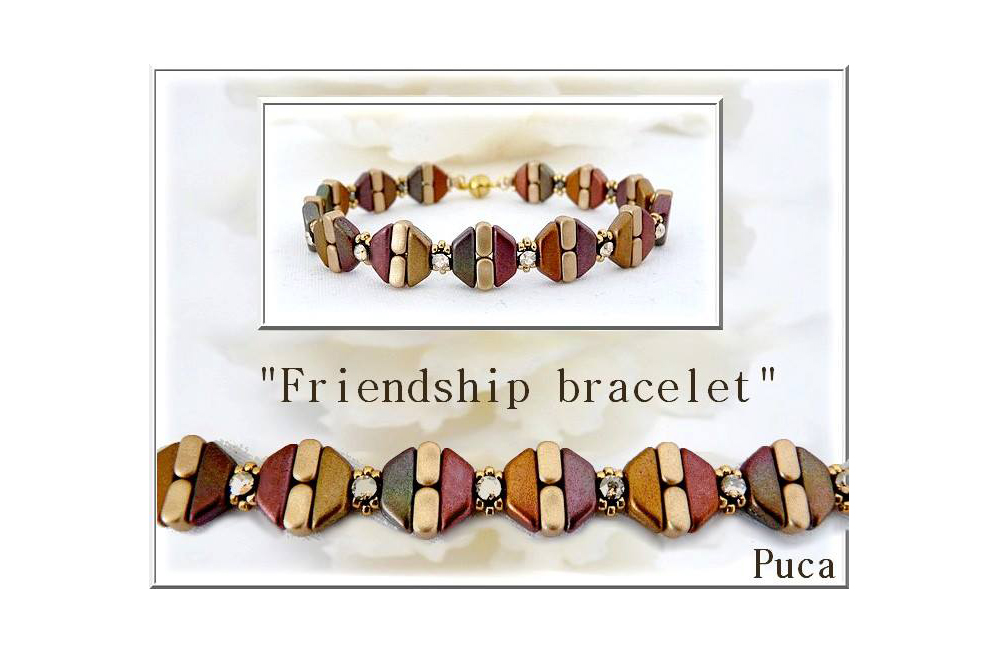 Friendship Bracelet with Tinos and Ios par Puca