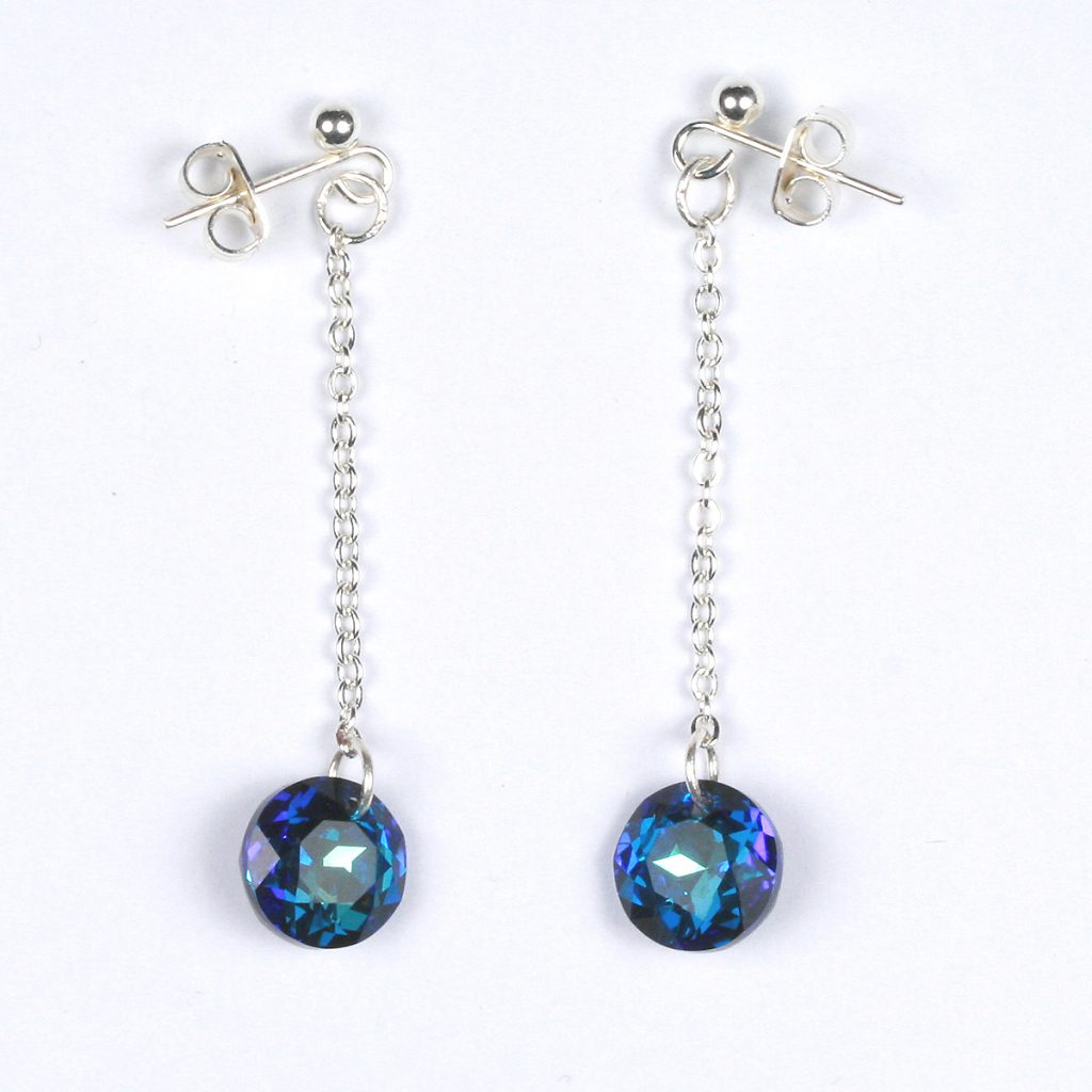 Easy Swarovski Earrings with Beads and Pendants