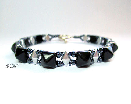 DiamonDuo and Stud Bracelet