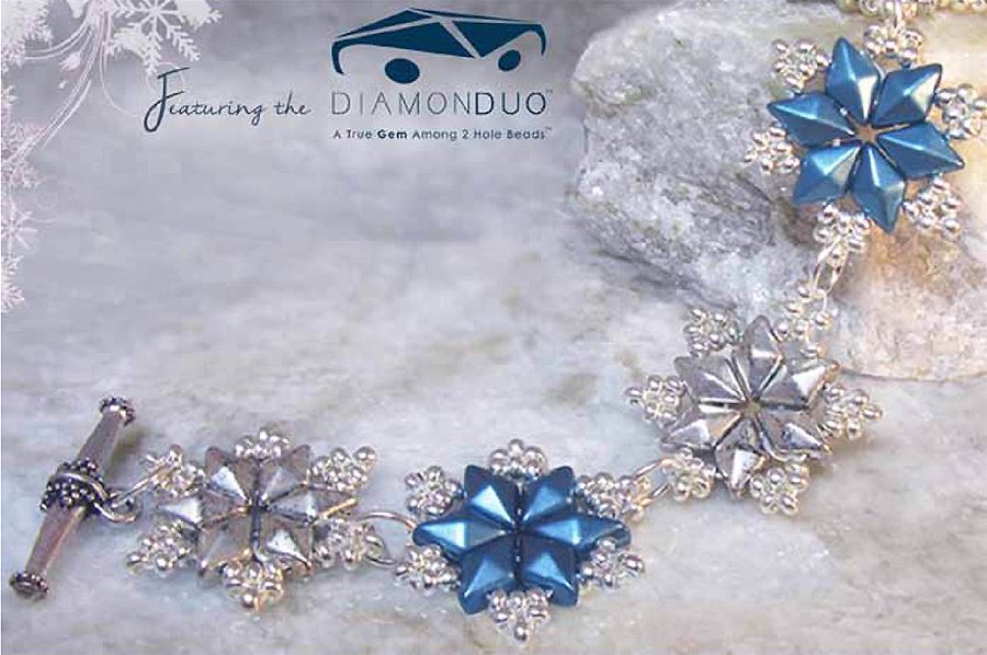 Diamonduo Snowflake Bracelet Christmas Jewellery