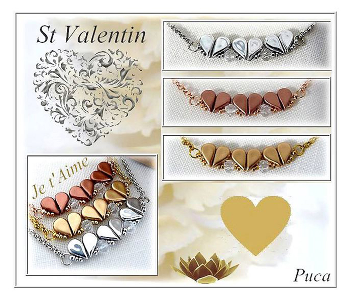 Valentine's Day Jewellery with Les Perles par Puca