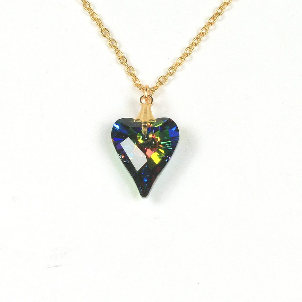 Swarovski Heart Pendants