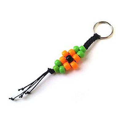 Pony Beads Key Chain