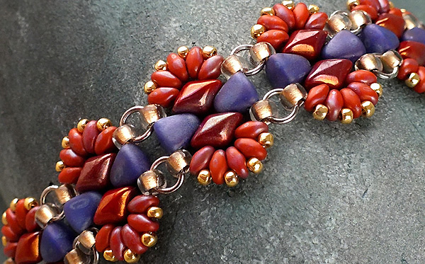 Matubo Gemduos - Versatile 2-hole Beads - The Creative Beadcraft Blog