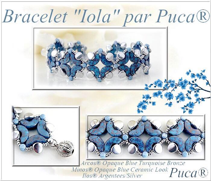 Iola Bracelet with Ilos par Puca