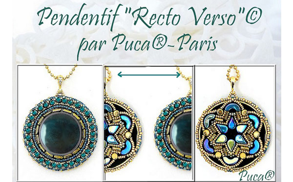 Recto Verso Pendant