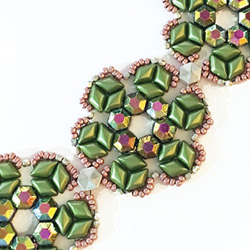 Honeycomb Beads and Other 2-hole Beads 