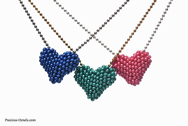 Valentine's Day Jewellery with Preciosa Seed Beads