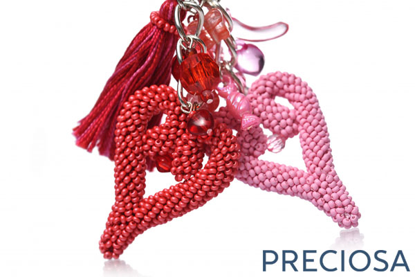 Valentine's Day Jewellery with Preciosa Seed Beads