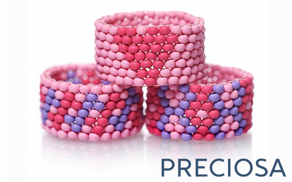 Valentine's Day Jewellery with Preciosa Seed Beads