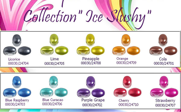Les Perles par Puca and Ice Slushy Colours
