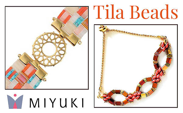 New Miyuki Tila Beads